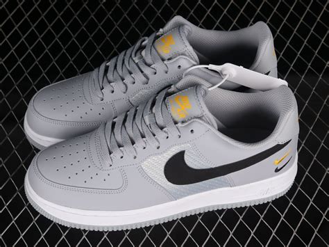 Nike Air Force 1 Low Mini Swooshes Grey Black